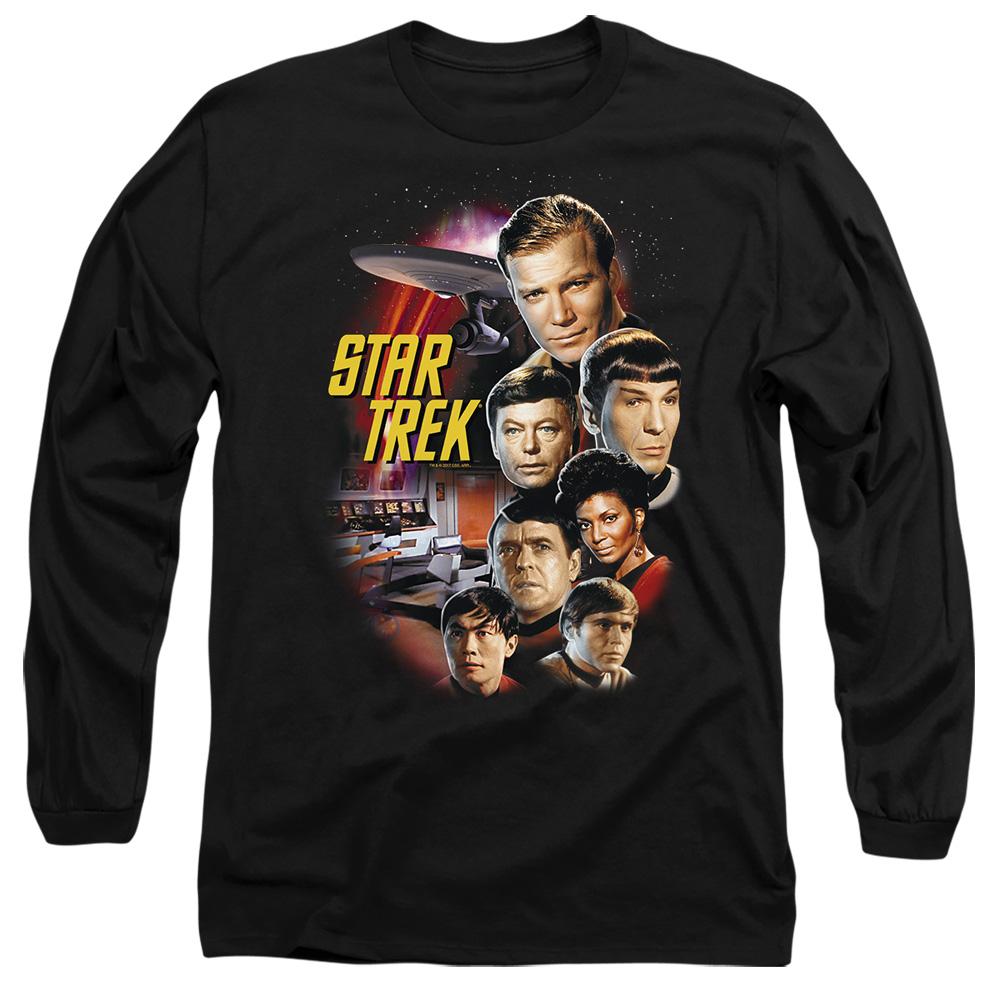 Star Trek Unisex Adult The Classic Crew T-Shirt