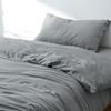 Kumori Duvet Cover, Single, Washed Finish, Sold Individually, Wrinkled Texture, Peach Skin, Soft, Gentle On Skin, Quick-Drying, Machine Washable,