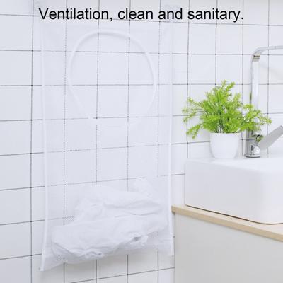 Laundry Bags Mesh Wall Mounted Large Capacity Saves Space Door Hanging Laundry Hamper for Dirty Clothes