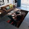 ghostblade print creative pattern non slip carpet Camping cushion doormat game area carpet anime room decor kawaii rug yoga mat
