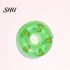 Dollhouse Miniature 2Pcs Swim Ring Realistic Good Sealing PVC Cute Ornaments Mini Doll Swimming Ornament for Gift DIY Materials