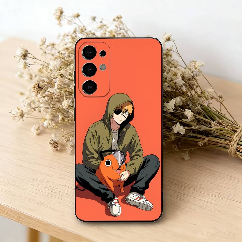 

Chainsaw-W M-Man Phone Case For Samsung S25,S24,S21,S22,S23,S30,Ultra,S20,Plus,Fe,Lite,Note,10,Black Cover Samsung S20ULTRA5G