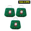 1-20PCS Tinplate Handbag Candy Box Children's Gifts Small Tin Box Mini Handbag Christmas Decoration Supplies Christmas Candy Box