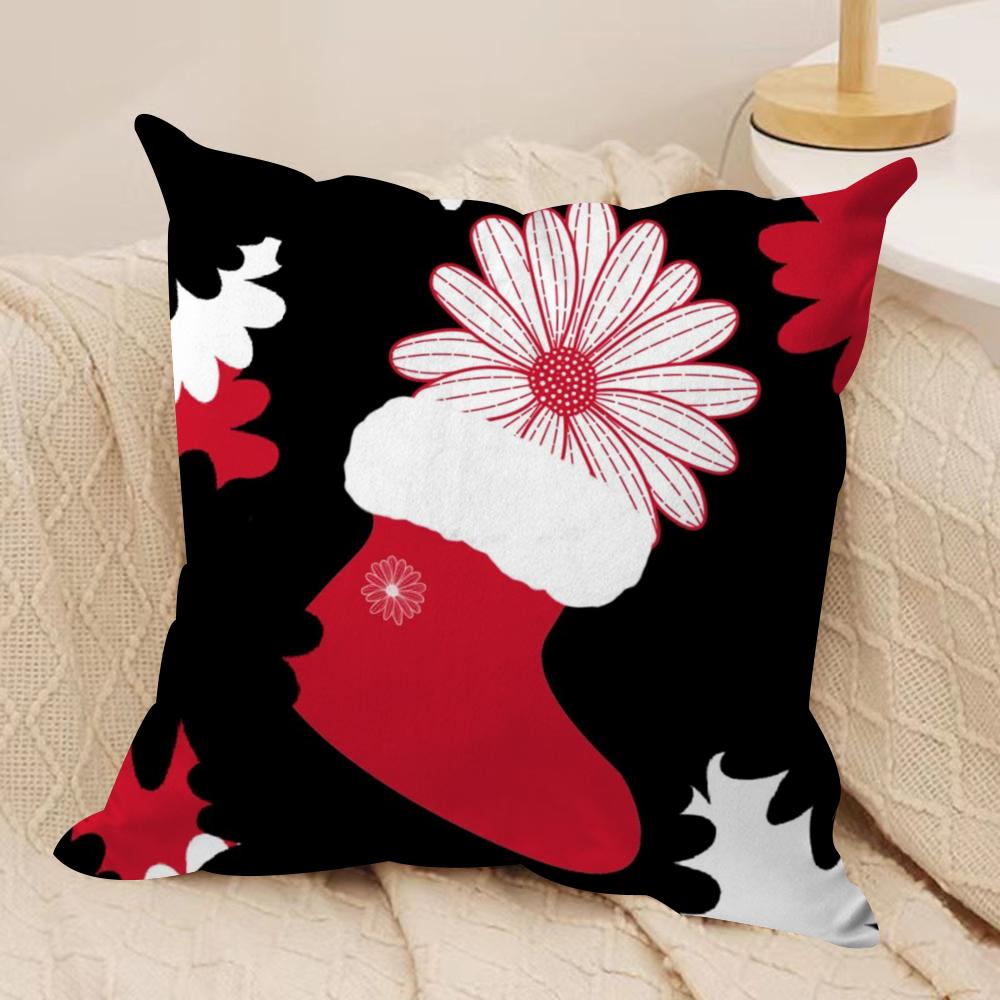 Luxury M-Mardi M-Mercred Cushion Cover Silky Short Plush Sofa Pillow Cover Hidden Zipper Soft Dustproof Case for Home Decor