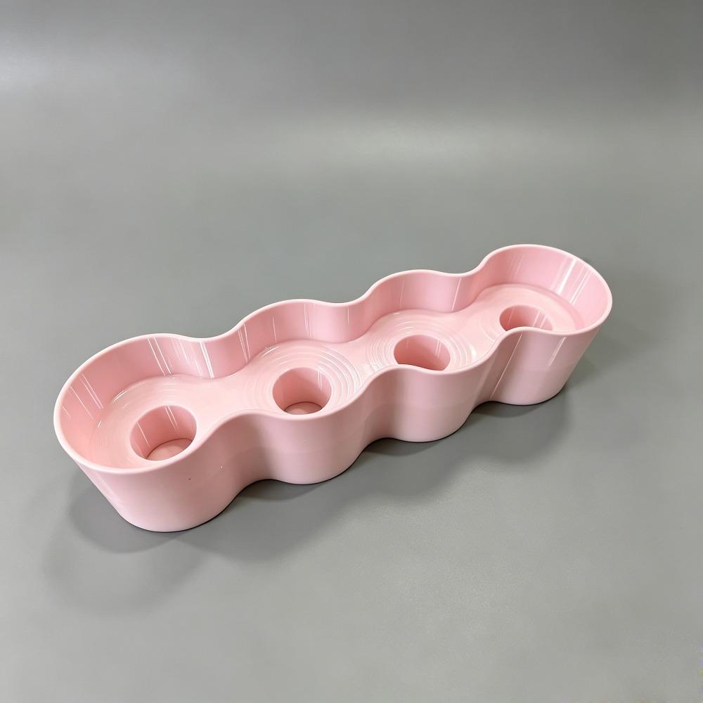 3D Printing Condiment Tube Rack Wave Shaped Ketchup Tube Fixing Shelves Refrigerator Storage