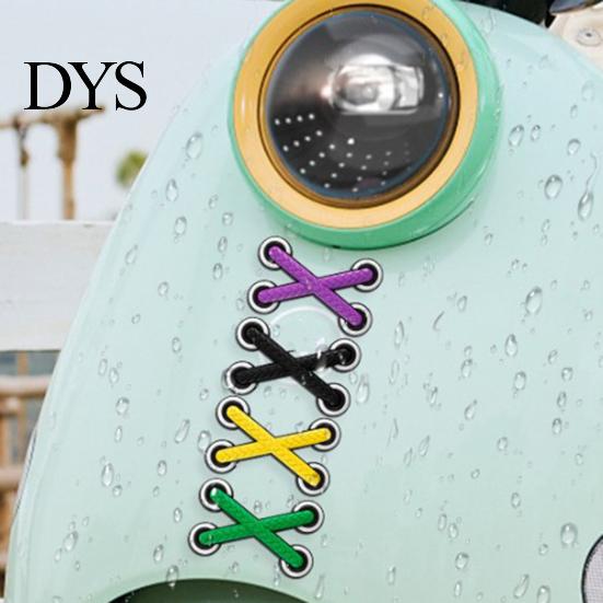 Unique Car Body Sticker 3D Realistic Shoelace Waterproof Sunproof Decals with Door Protector Strong Adhesive for Scratch Cover Cars Motorcycles Decal