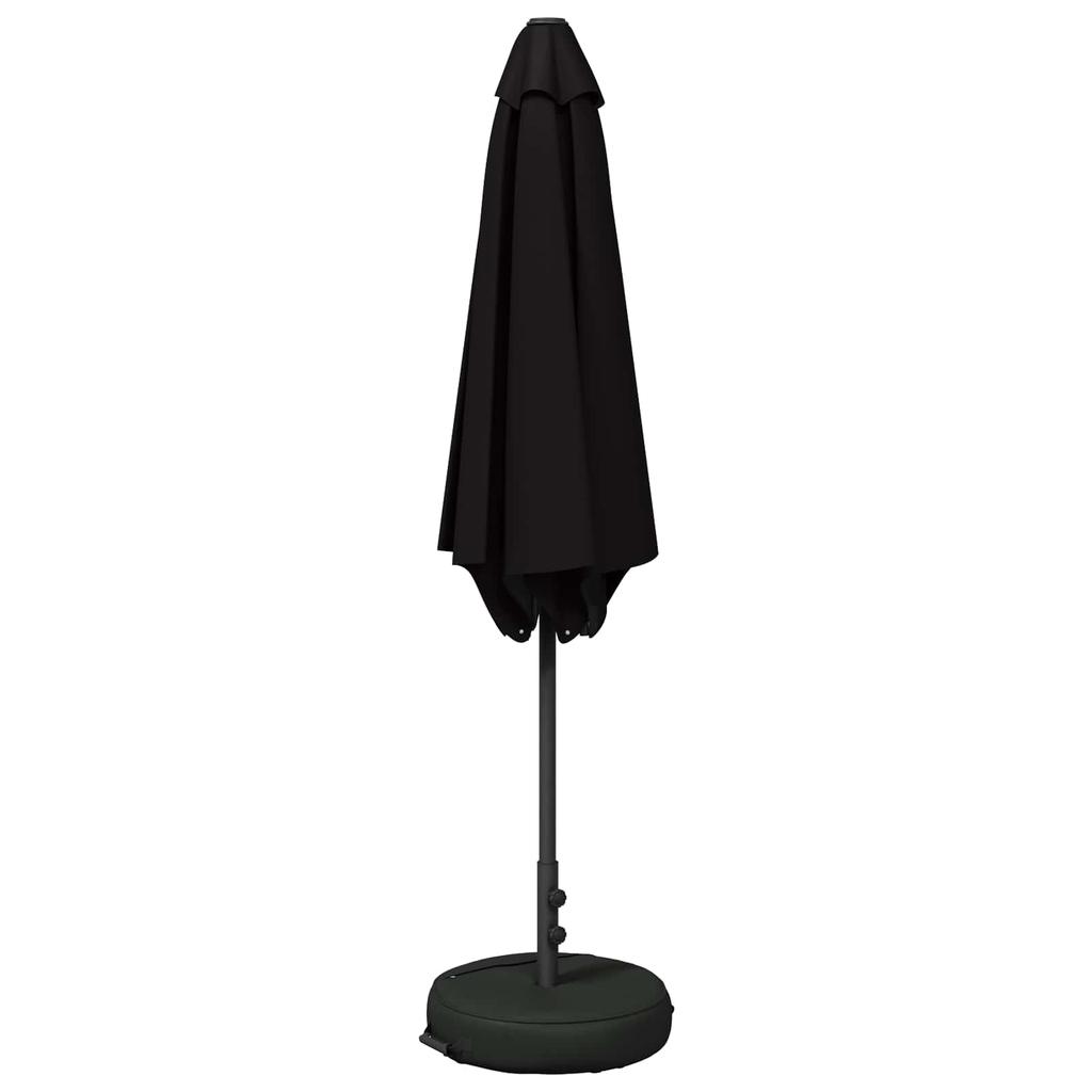 Garden Umbrella with Base 270 X 270 Cm Polyester Rectangular