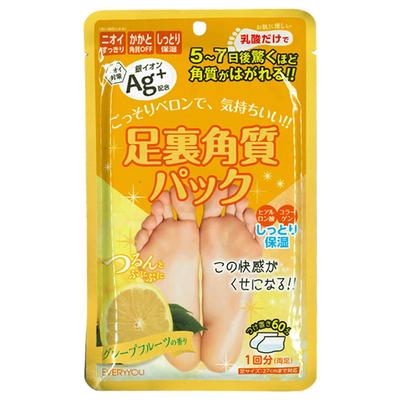 EVERY YOU Peeling do stóp AG Zapach grejpfrutowy 1 para (x 1)