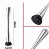 Crushing Crushed Ice Hammer Stainless Steel Popsicle Stick Tool Cocktail Muddler  Juice Muddling