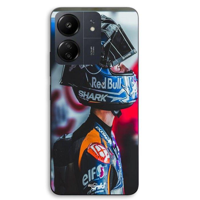 Coque Pour Xiaomi Redmi 13C 4g Miguel Oliveira moto gp fond sombre Maniacase