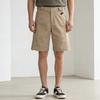 DRIPX Streetwear Raw Edge Cargo Shorts Mens Beige Deconstruct Splice Relaxed Fit Knee-Length Casual Shorts Wide Leg Outdoor Bottoms