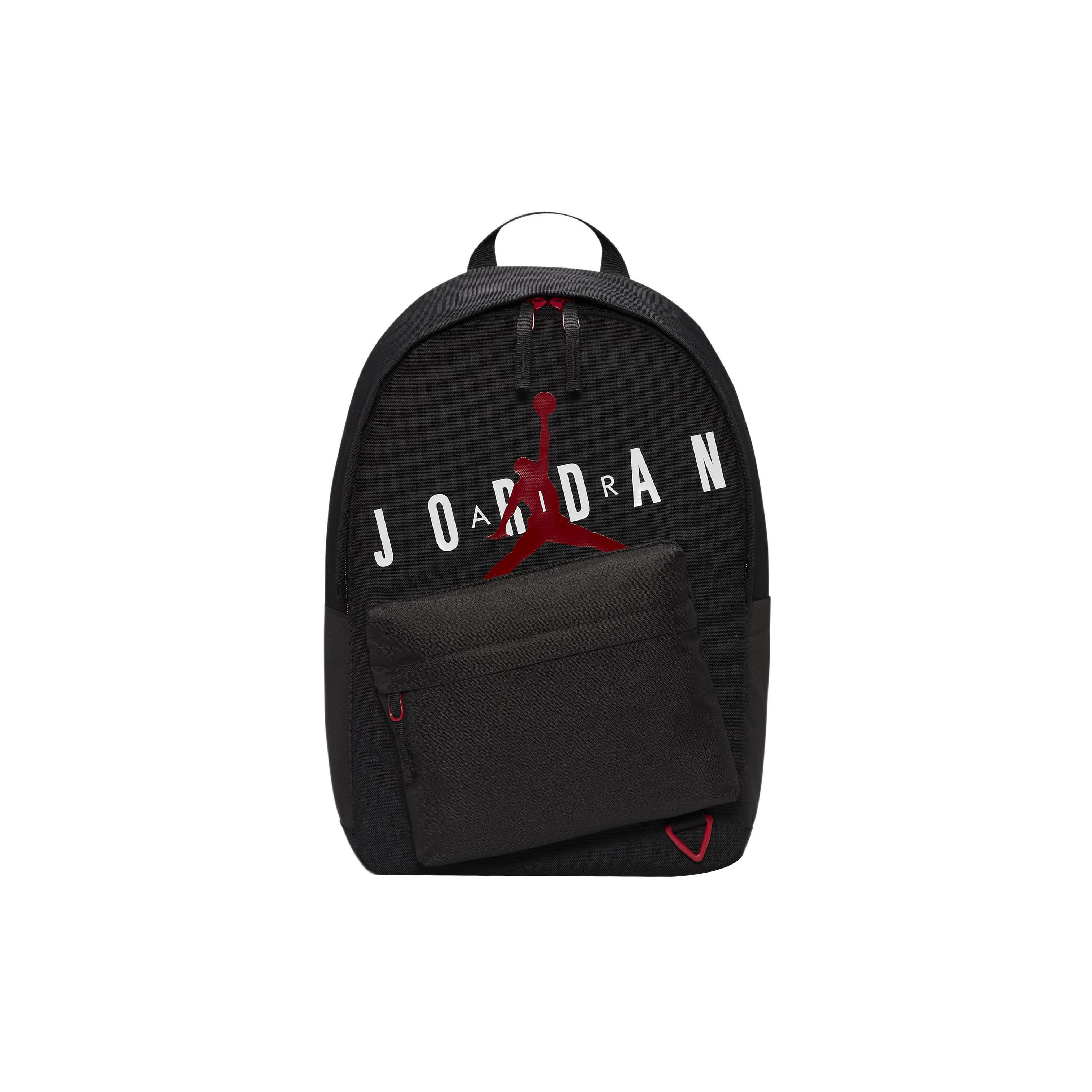 

New Jordan Polyester Backpack Regular Women s Black JD2223011GS-001 31.8*14.7*44.5CM