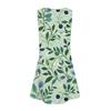 Women's Summer Casual V-Neck Floral Button Dress With Pockets