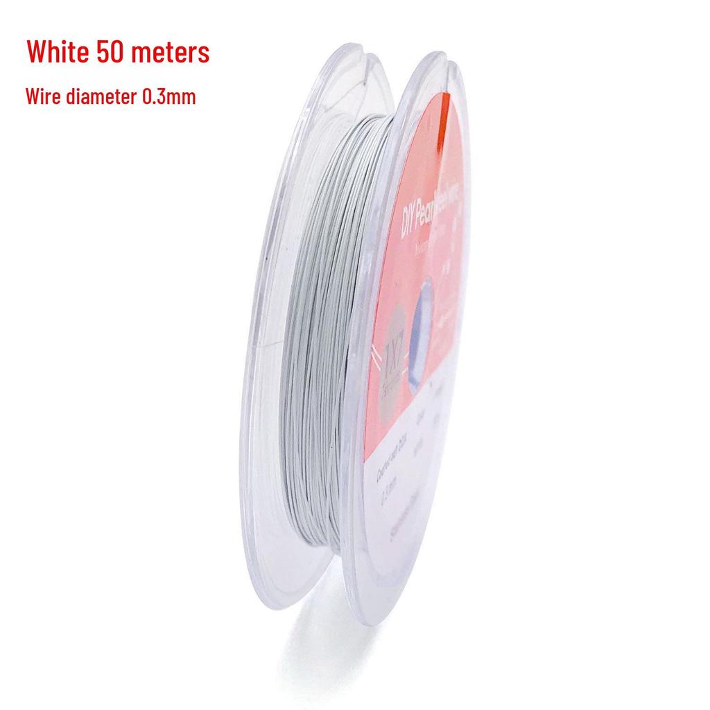 Korean 304 Stainless Steel Gold Silk Beading Wire for Jewelry DIY Crafts