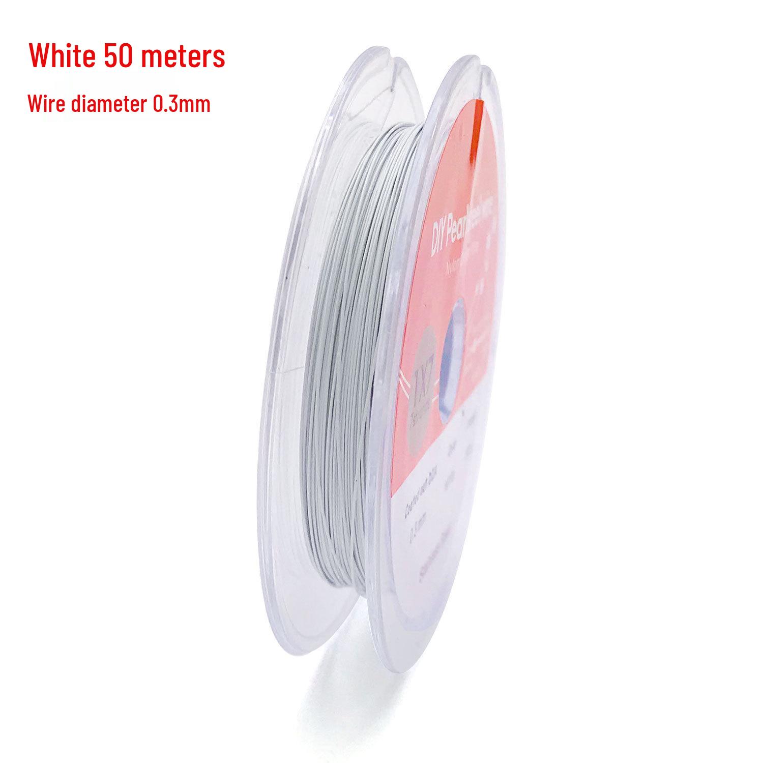 

Korean 304 Stainless Steel Gold Silk Beading Wire for Jewelry DIY Crafts