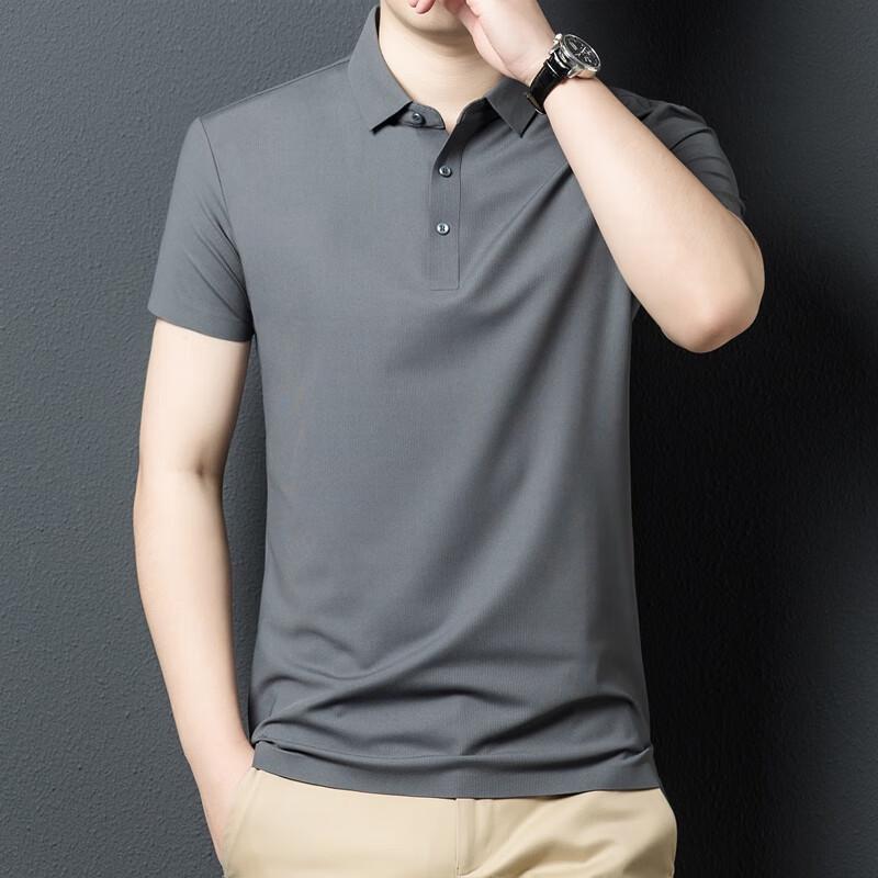 Yiliteng Men's Short-Sleeve Polo Shirt