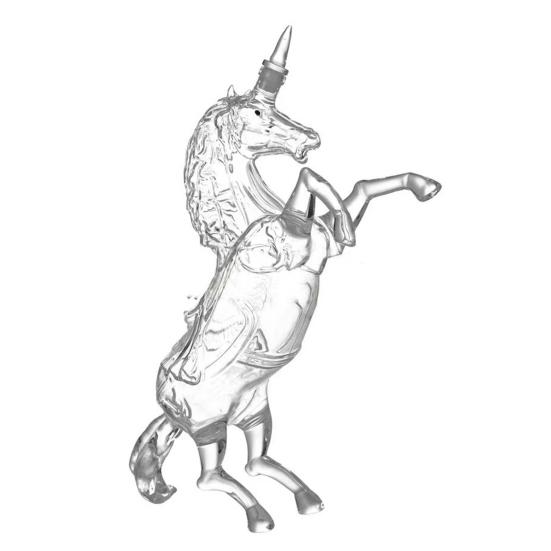 Karafka na Whiskey z Motywem Konia Ręcznie Robiona z Wysokoborosilikowego Szkła Dystrybutor Alkoholu Tematyka Dzikiego Zachodu Pudełko na Prezent z Alkoholem dla Mężczyzn Dzień Ojca Urodziny