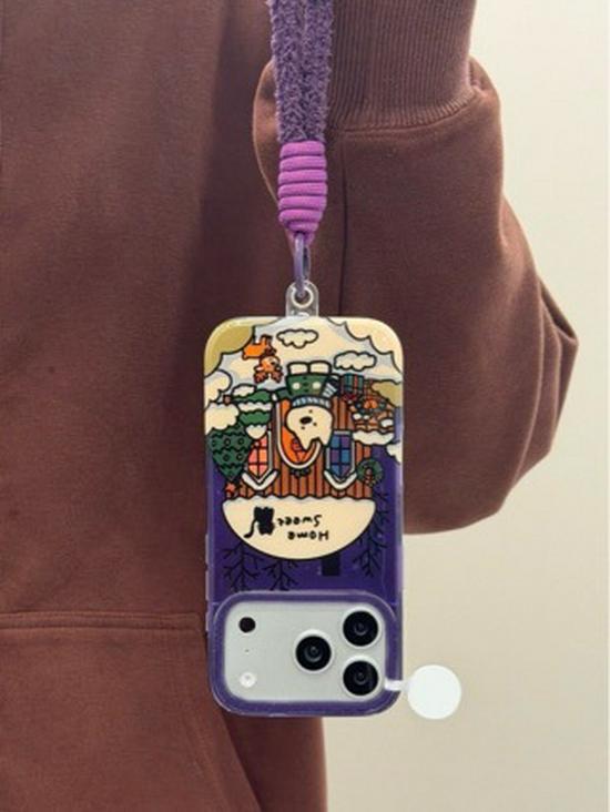 Westie Christmas Chain Case for iPhone 17 Pro Max/Apple 16/15/14