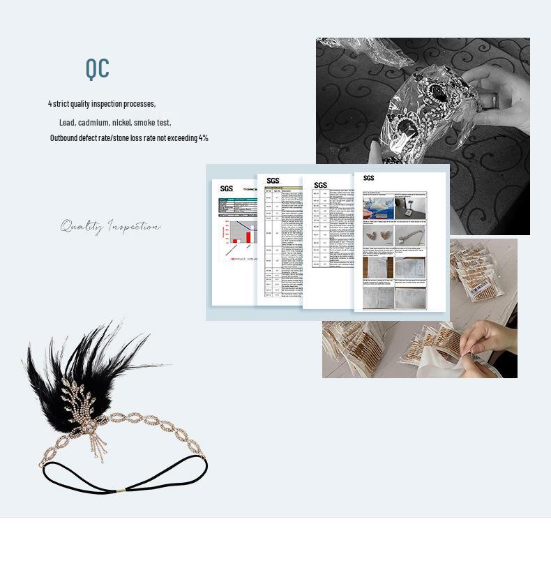 Koreanischer Zirkon Doppellagiges Kristall Brautstirnband: Eleganter High-End Hochzeits- & Abschlussball-Haarschmuck für Frauen