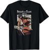 Attack On Titan Mikasa with Titan TShirt  Graphic T Shirts  Men Clothing Anime Clothes Tops  Ropa De Hombre