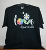 Multi-colored Daisy LOVE #grandmalife T-Shirt, XXL/ 2XL In Black