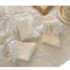 White Bow Lace Mid-Calf Summer Socks - Japanese School Style Sweet JK Princess Design