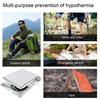 1/10Pcs Outdoor Survival Blanket Waterproof Portable Emergency Thermal Blanket Cold Weather Outdoor Camping Backpacking Hiking Insulated Space Blanket