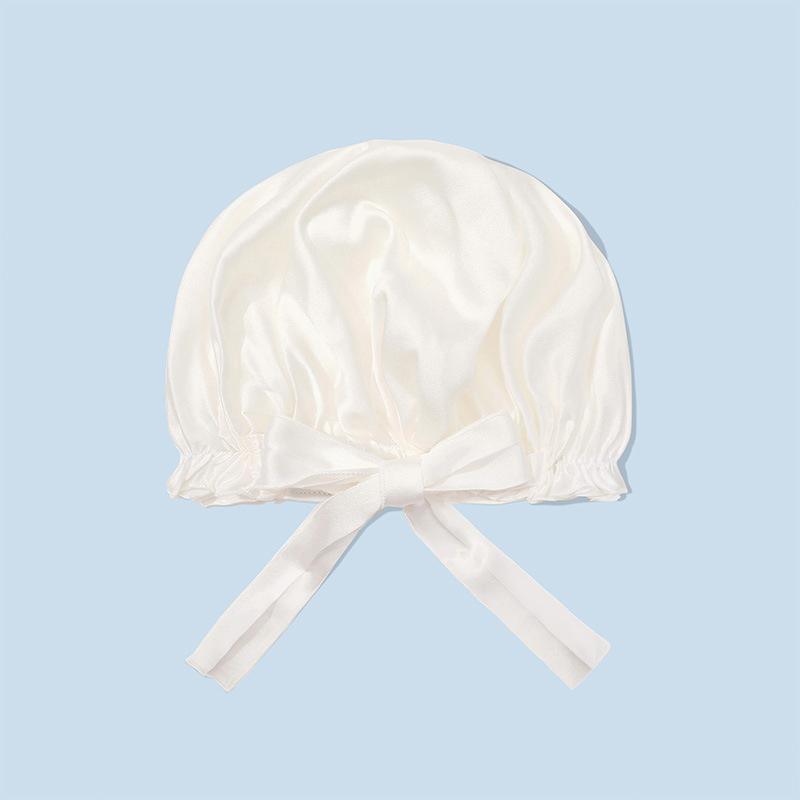 New Arrival 6A Grade 100% Real Silk Bonnet Silk Turban 19mm Silk Bonnet for Sleeping Women