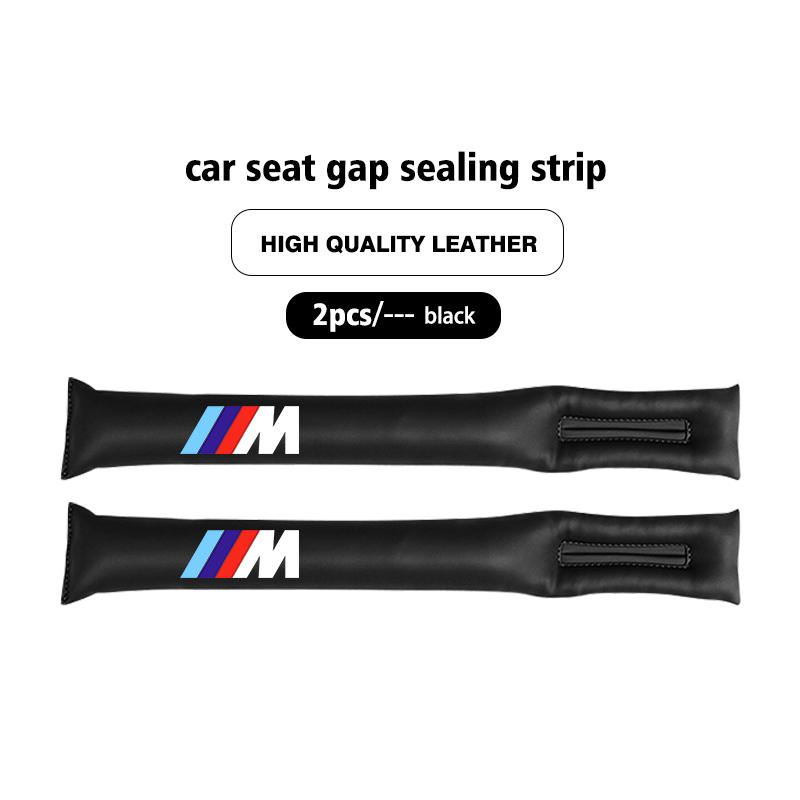 For BMW Car Seat Gap Filler Soft Leather Leak Pads Plug Leak Proof Strip Auto Accessories Performance X1 X3 X5 E39 E46 E90 F20