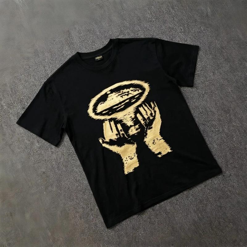 Fashion Women s T-Shirt Setwear Rules The World Graphic yozed T Shir S