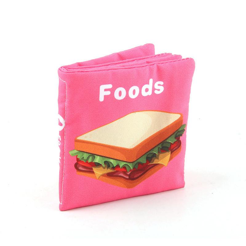 Children's Educational Tear-resistant Water Boilable Palm Book 0-3 Years New Set Cloth Book Toy