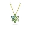 Gema Series 520 Dopamine Candy Color Block Clavicle Chain Women's Iridescent Crystal Necklace