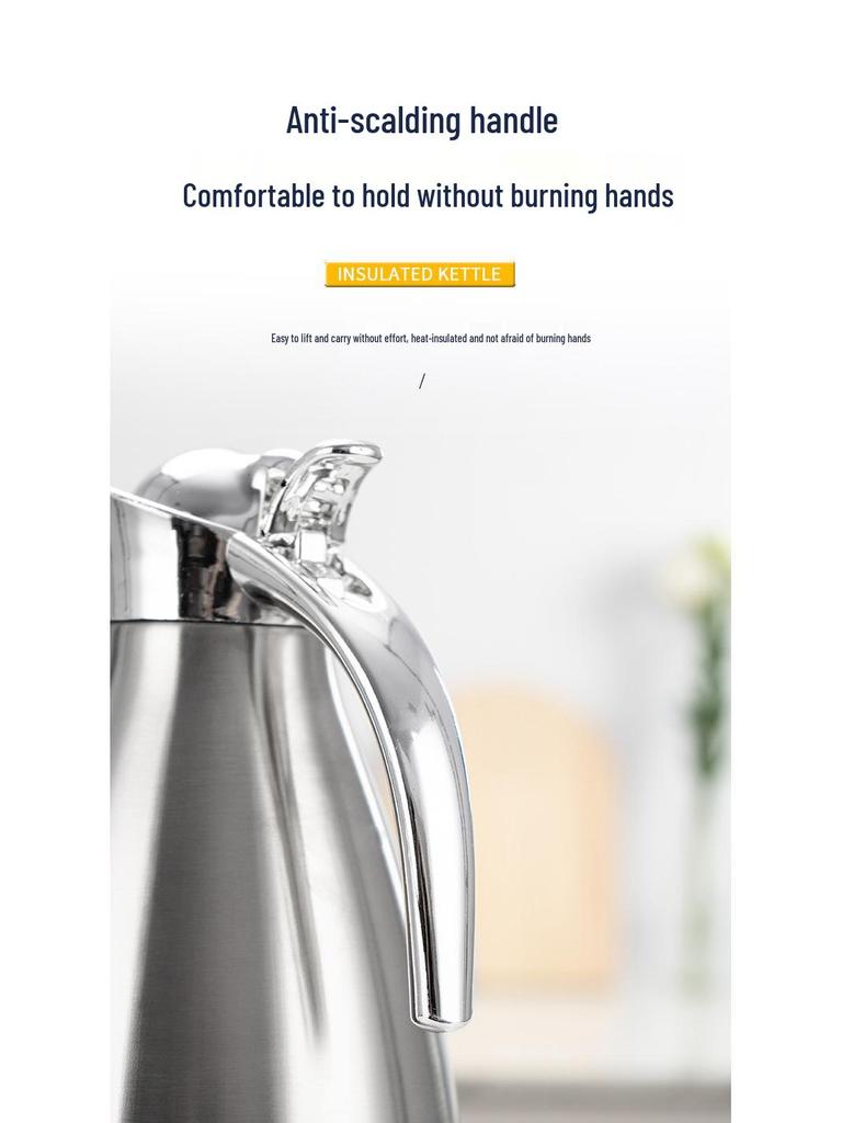 Stainless Steel Insulated Kettle & Thermos Water Bottle