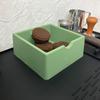 Non-Slip Coffee Knock Box Shock-Absorbent 1.5L Capacity Coffee Grounds Container Quiet Reusable Coffee Waste Bar Espresso Bar