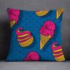 Painted Characters Collection Home Decor Pillowcases Square   Office Furnishings