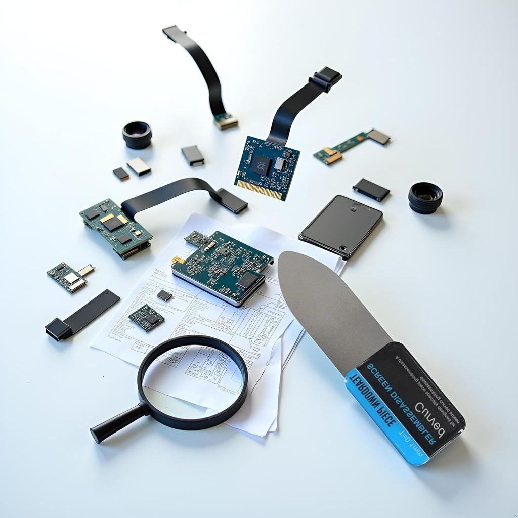 1/5Pc Phone Opening Pry Card Tools Ultra Thin Flexible Disassemble Tool Tra Thin Flexible Mobile Phone Disassemble Tool
