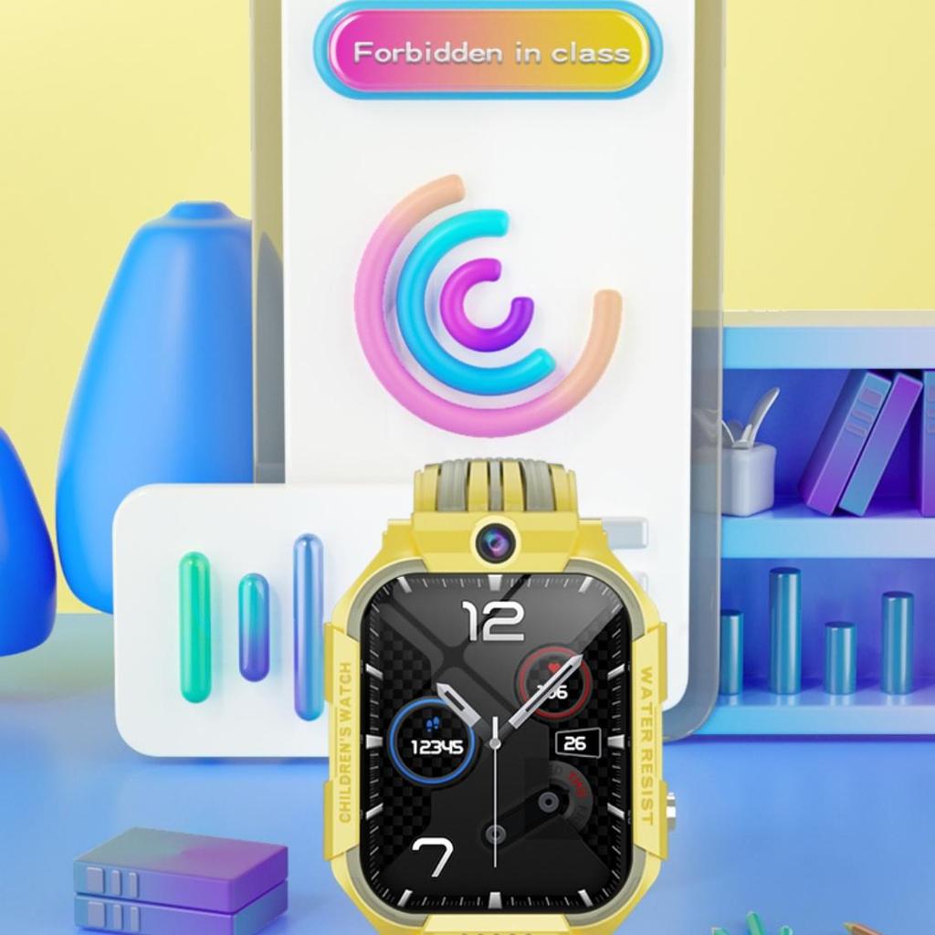 Rainbuvvy GS35 Quad Core 1.83inches Screen 1GB+8GB LTE 4G 2MP Dual Rear Camera Android OS Smart Watch Antenna Touch Panel WIFI Smart Watch