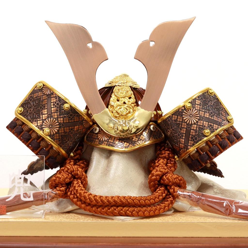 May Day Doll Helmet Display Case, Acrylic Display Case, Rai Design, Bronze, 28cm W x 22cm D x 26cm H, Panorama Case SP24509C