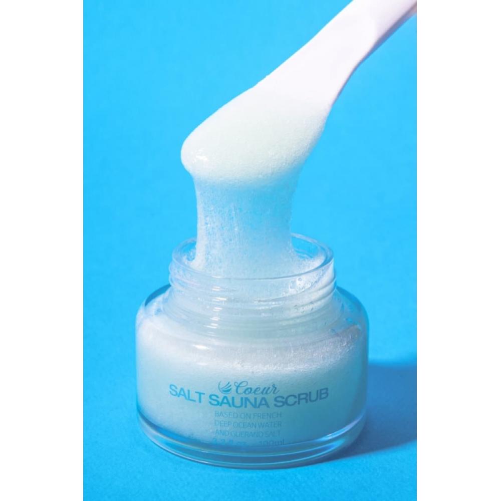 Coeur Cool Blue Salt Sauna Scrub 100ml