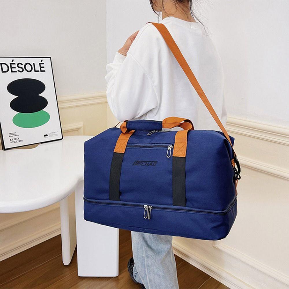 Waterproof Travel Luggage Bag Large Capacity Messenger Bag Portable Travel Duffle Bag  Outdoor
