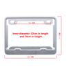 Motorcycle License Plate Frames Universal Aluminum License Plate Holder License Plate Holders Frame