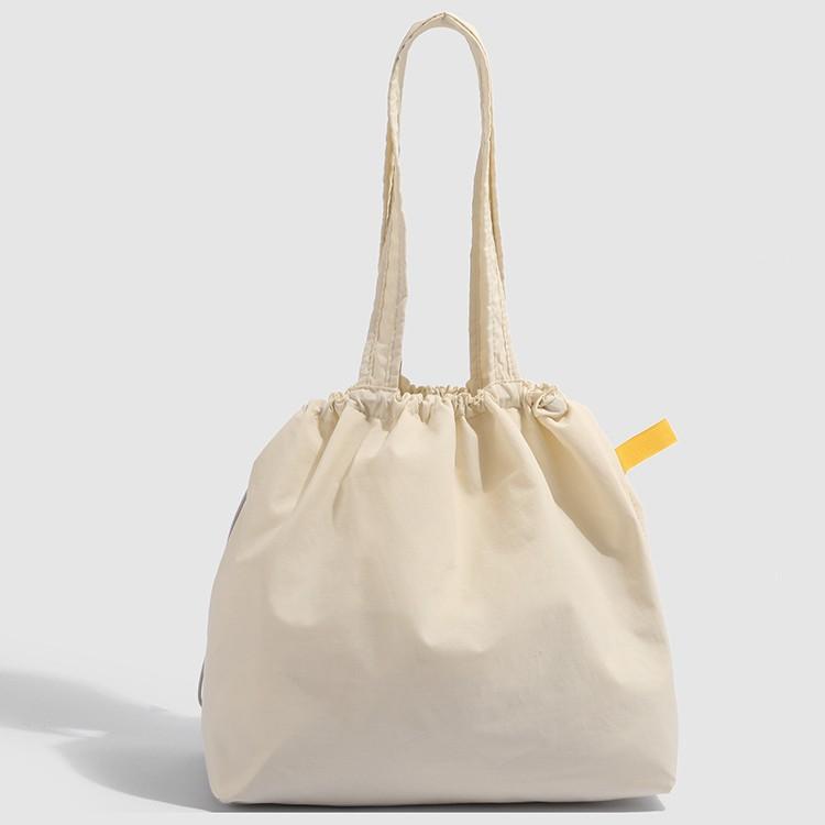 Cute Embroidered Versatile Artistic Single Shoulder Bag 2025 New Lazy Style Large Capacity Commuter Single Shoulder Tote Bag for Women