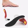 EVA Orthotic Insoles Arch Support Flat Foot Corrective Shoe Inserts Cushion Pads Shock Absorption Athletic Insoles for Men Women