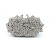 Dinner Bag Empty Rose Diamond Dinner Bag Hard Box Women's Bag Annual Meeting Evening Dress Bag Diamond Handbag