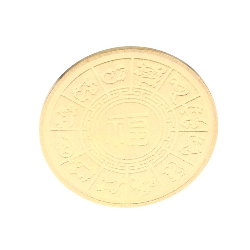 2026 Year Of The Horse Chinese Lucky Souvenir Coin Collectible Decoration Metal Crafts 40Mm Zodiac Horse Commemorative Medal