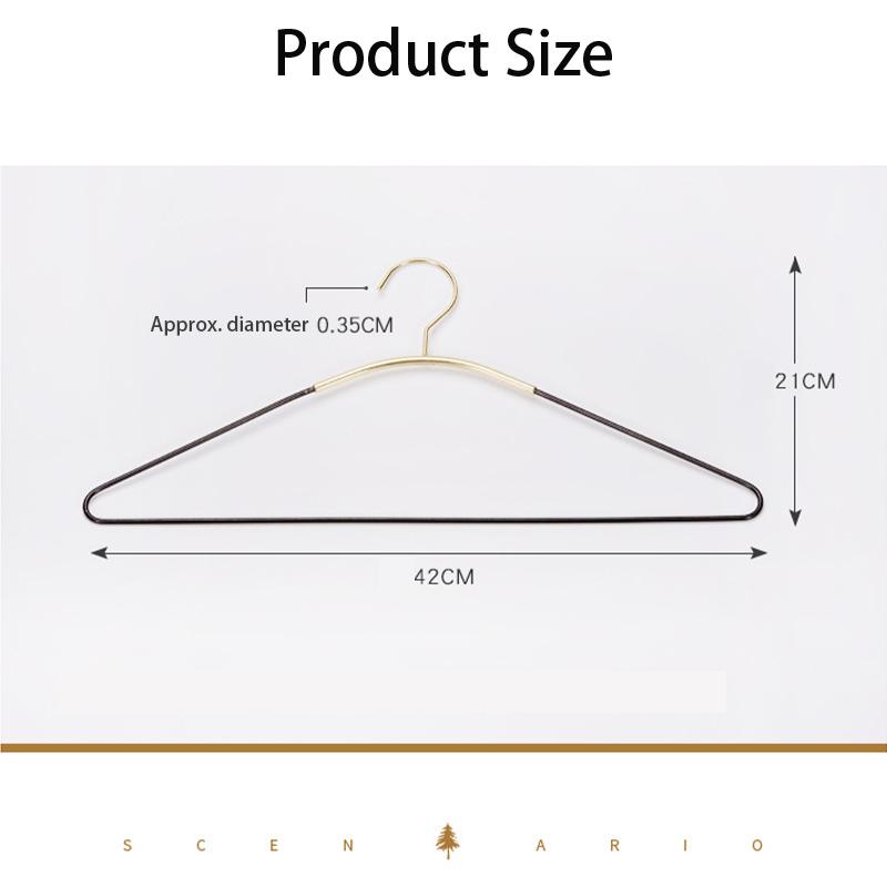 5PCS Multi-Function Drying Racks,Black Gold Metal Coat Hanger for Wardrobe Bedroom,Simple Portable Pants Trousers Storage Rack