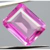 Natural Pink Sapphire Loose Gemstone 10.54 Ct Emerald Cut September Birthstone for Gem Collections