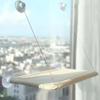 Cat Hammock Four Seasons Pet Bed Strong Suction Cup Hanging Cat Nest Foldable Window Sill Hanging Bed For Cats Sunbathing Rest