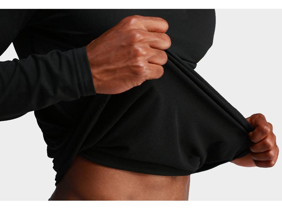 Men's Winter Quick-Dry Fleece Compression Tights & Long Sleeve Sportswear for Running & Basketball.