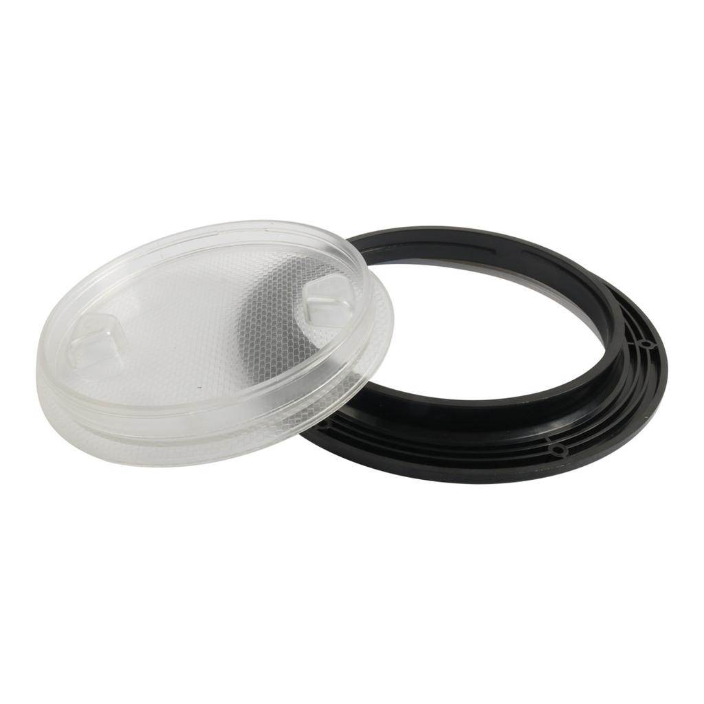 Rotating Lock 8 Inch Round Deck Inspection Access Hatches Cover ABS Material UV Resistant Suitable For Boats And Campers